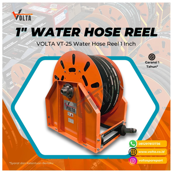 VOLTA VT25 WATER HOSE REEL 1 INCH