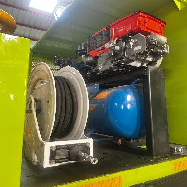 VOLTA VT10 GREASE HOSE REEL 3/8 INCH